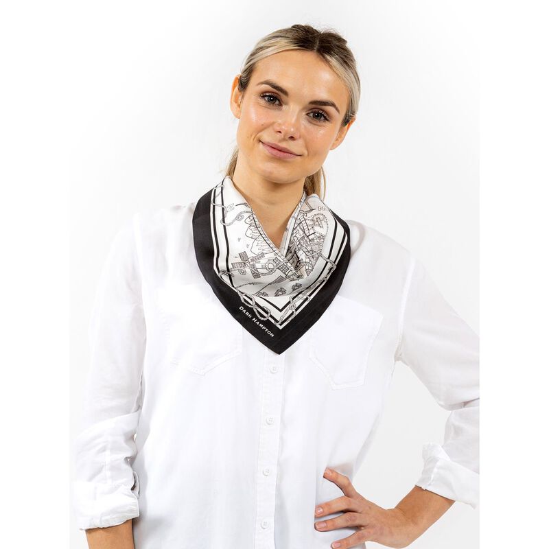 Dark Hampton x Ellie Compton - The Compton Petite Silk Scarf image number 3